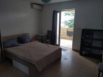 Gîte pour 2 personnes, avec vue et balcon aux Avirons