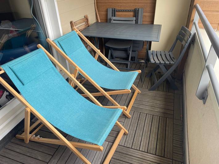 Appartement de vacances pour 6 personnes, avec balcon - 1