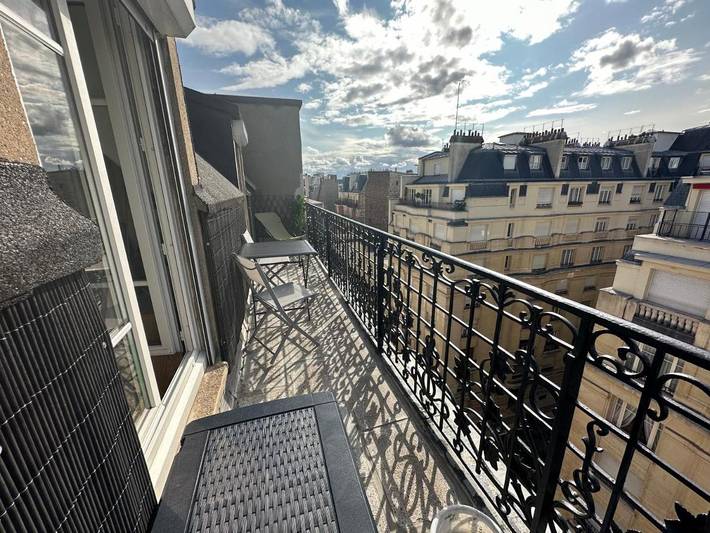 Gîte pour 2 personnes, avec balcon et vue dans Parc des Princes