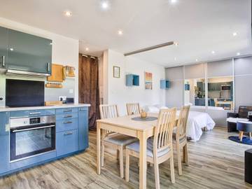 Gîte pour 2 personnes, avec jardin à Merville-Franceville-Plage