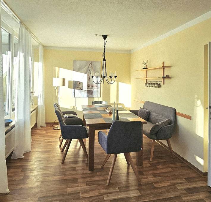 Ferienwohnung für 4 Personen, mit Balkon, mit Haustier in Glücksburg