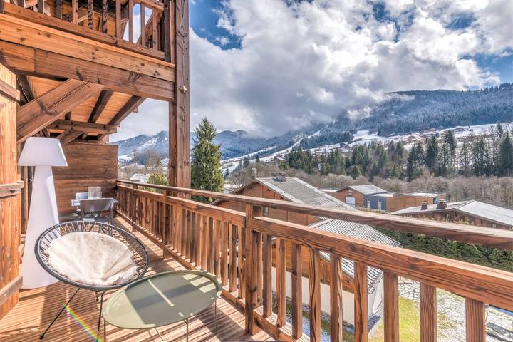 Chalet pour 8 personnes, avec terrasse et jardin à Praz-sur-Arly - 4