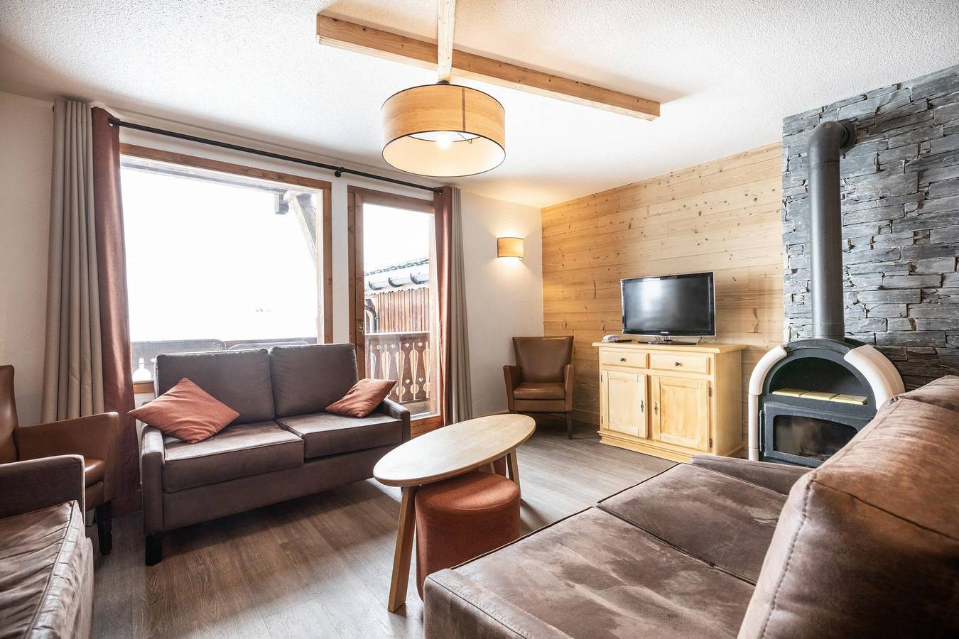 Apartamento entero, Résidence le Val Chavière - Apartamento 4 piezas cabina para 8-10 personas in Val Thorens, Les Trois Vallées