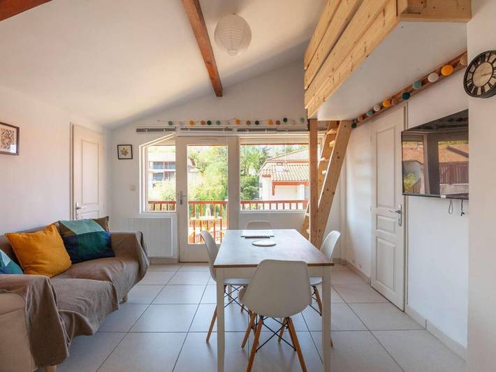 Gîte pour 4 personnes, avec balcon dans Plage Des 2 Jumeaux Hendaye - 3