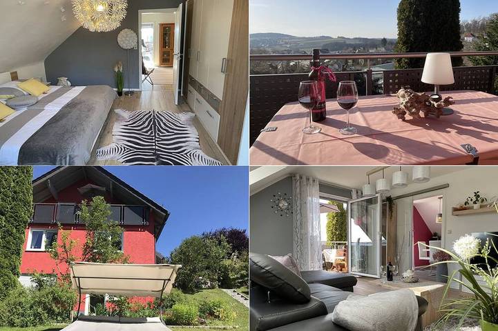 Ferienwohnung für 4 Personen, mit Pool und Balkon sowie Garten - 1
