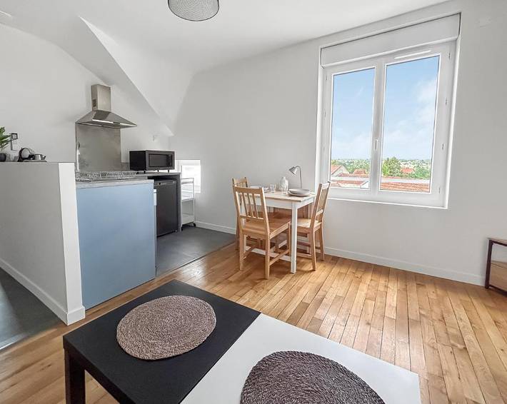 Gîte pour 2 personnes, avec terrasse et jardin, animaux acceptés à Abrest - 4