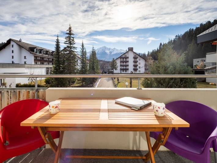 Apartament wakacyjny dla 4 osób, z Balkon w Laax