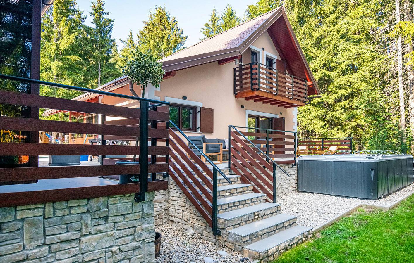 Holiday home for 6 people with sauna in Mrkopalj, Primorje-Gorski Kotar
