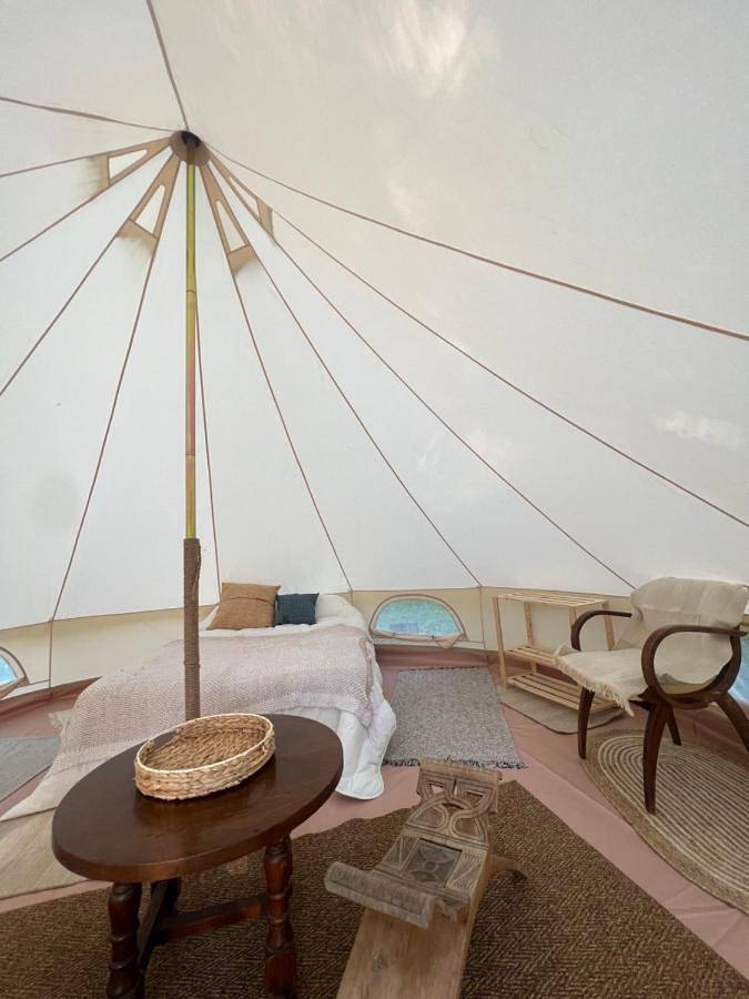 Tente pour 2 personnes, avec vue et jardin dans le Gard - 2