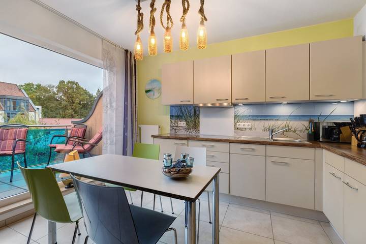 Apartamento entero, Apartamento 'Ostseeliebe' con balcón in Breege, Rügen