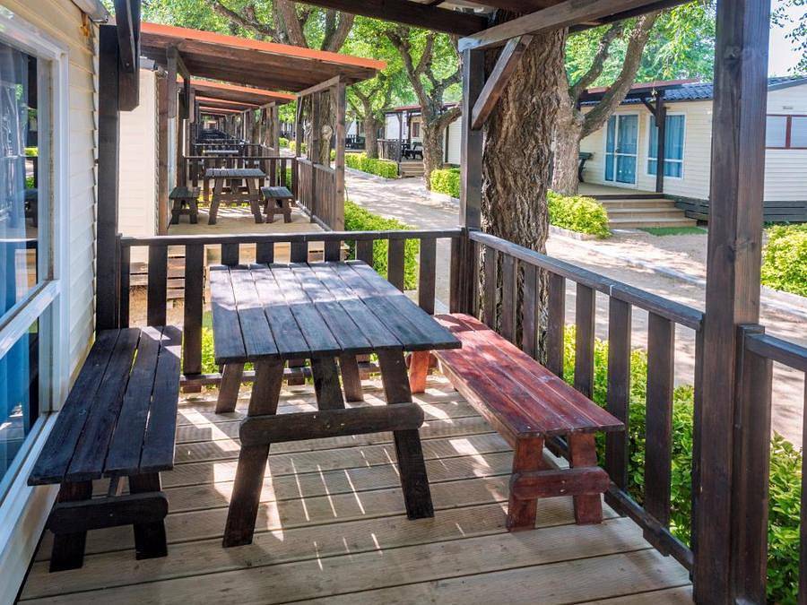 Camping Solmar - Bungalow 2 persons - Cottage A in Els Pins Blanes, Blanes