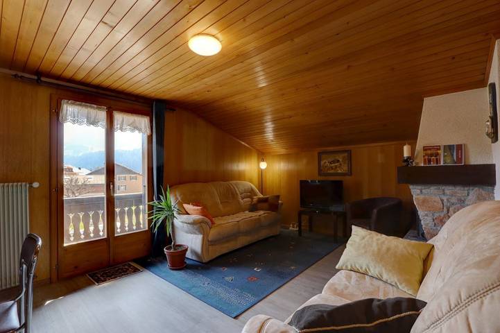 Gîte pour 5 personnes, avec balcon, adapté aux familles à Château-d' Œx - 3