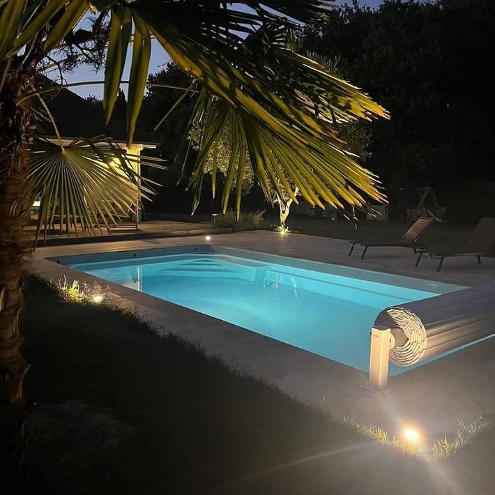 Gîte pour 5 personnes, avec piscine ainsi que jardin et terrasse, animaux acceptés dans Mazerolles (Pyrénées-Atlantiques)