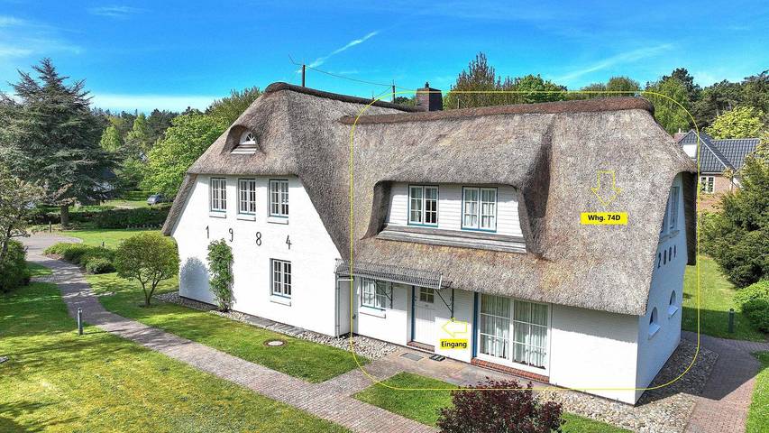 Ferienwohnung für 6 Personen, mit Terrasse und Garten sowie Sauna