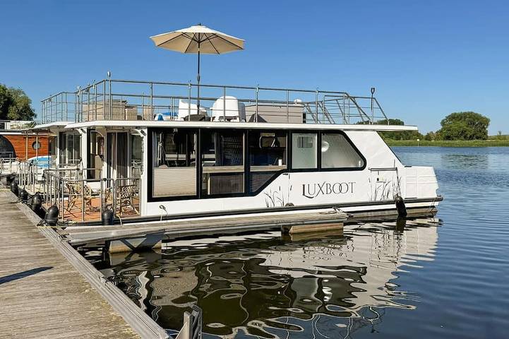 Hausboot für 4 Personen, mit Terrasse - 1