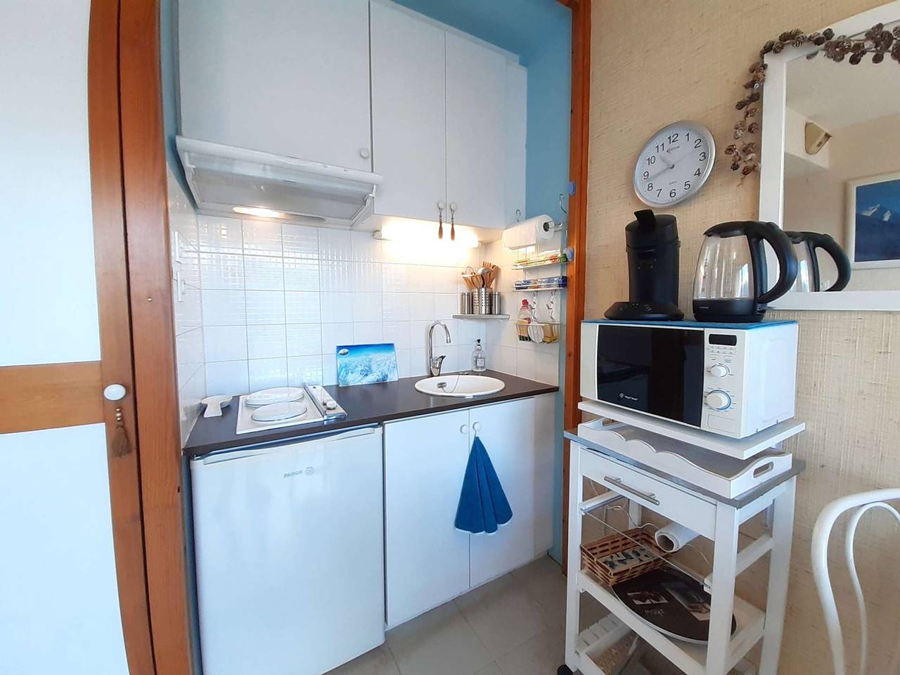 Ganzes Studio, Gemütliches Studio für 4 in Saint-Lary-Soulan mit ausgestatteter Küchenzeile in Saint-Lary-Soulan, Nationalpark Pyrenäen