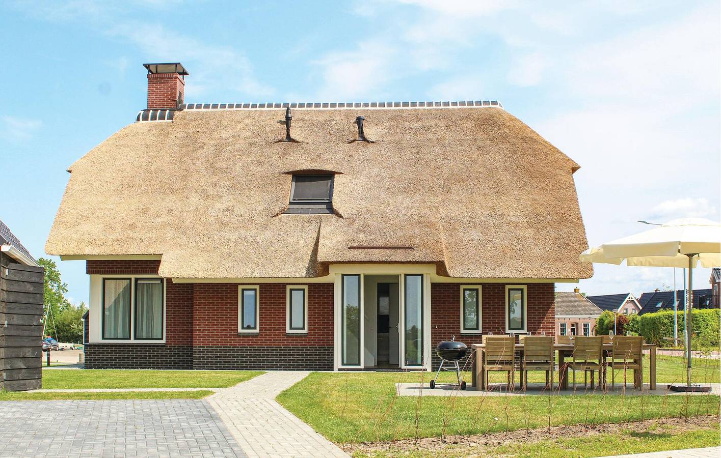 Ferienhaus für 8 Personen mit Terrasse in Idskenhuizen, Ijsselmeer