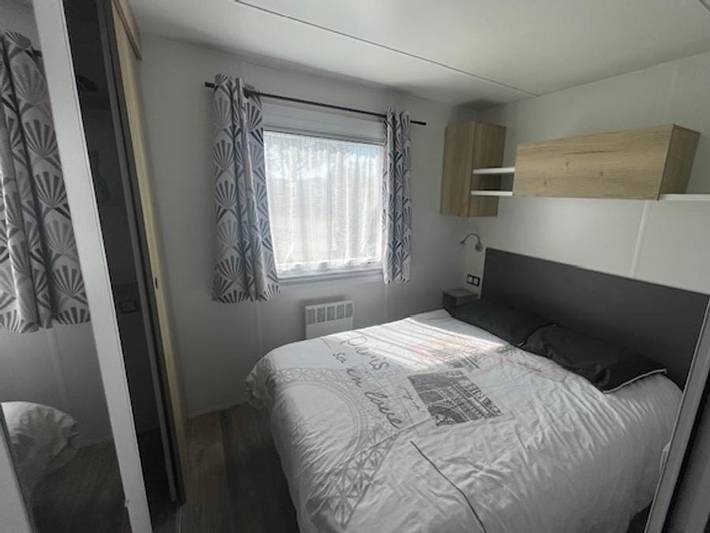 Tour Opérateur et particuliers sur camping Les Charmettes -  Funpass non inclus - Mobilheim 6 personen - Mobilheim 3 Zimmer (Immobilhome) in Les Mathes, Côte de Beauté