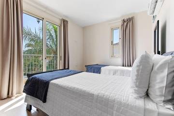 Bungalow für 6 Personen, mit Balkon und Garten auf Zypern