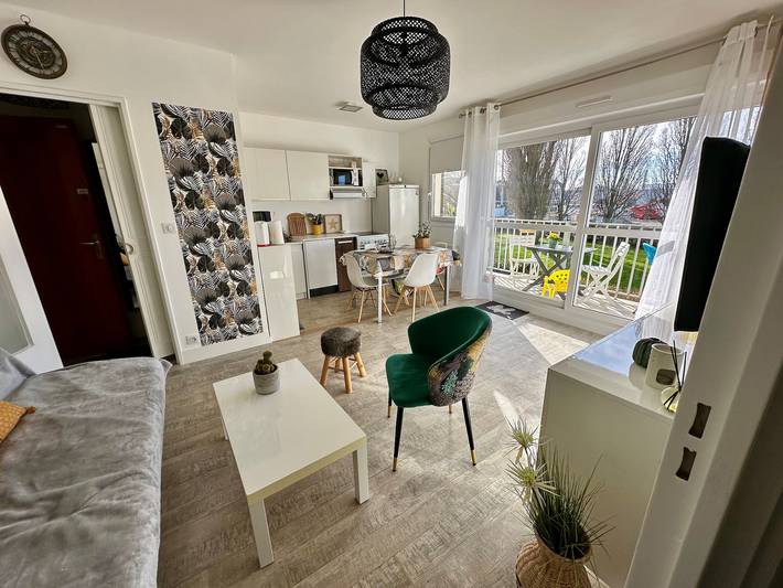 Gîte pour 4 personnes, avec balcon, animaux acceptés à Cabourg - 3