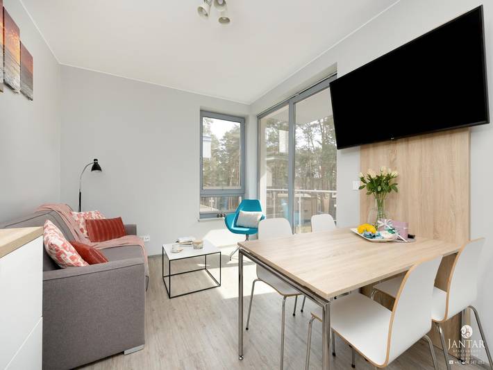 Ferienwohnung für 4 Personen, mit Balkon in Pobierowo