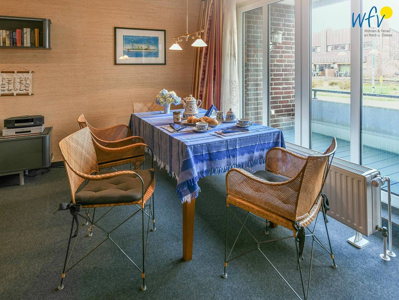 Ganze Wohnung, Ferienwohnung Herbst - mit Balkon, Wlan und separatem Schlafzimmer in Langeoog