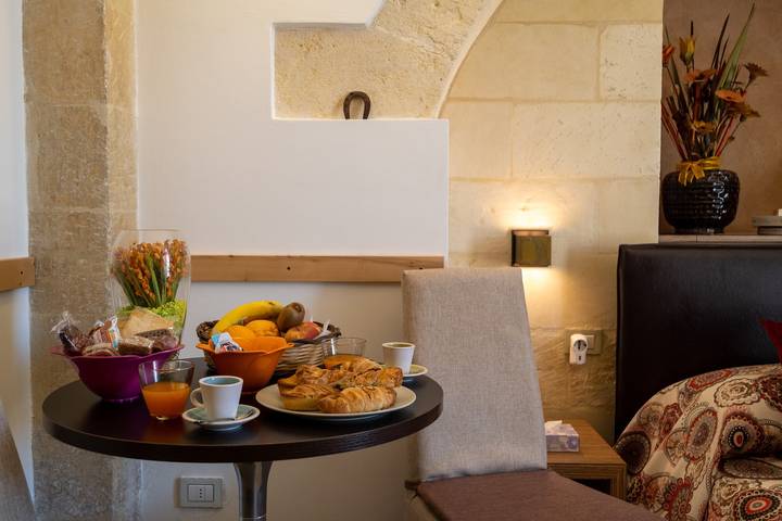 Hel studio-lejlighed, Holiday Apartment "Monolocale Delux Alithia" with A/C & Wi-Fi in Muro Leccese, Lecce-provinsen