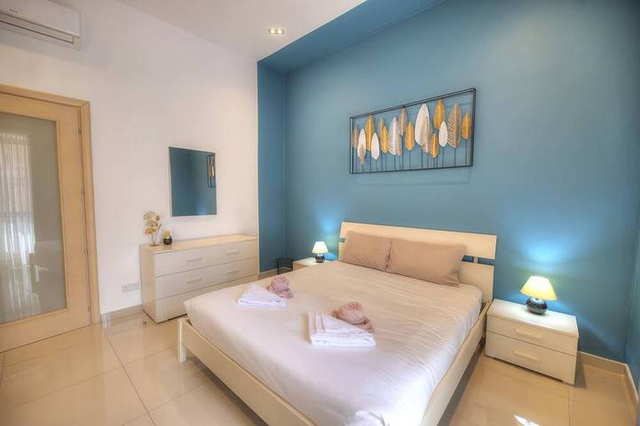 Gîte pour 6 personnes, avec balcon dans Gzira - 4