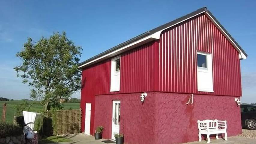 Ferienhaus für 2 Personen, mit Terrasse und Sauna, mit Haustier