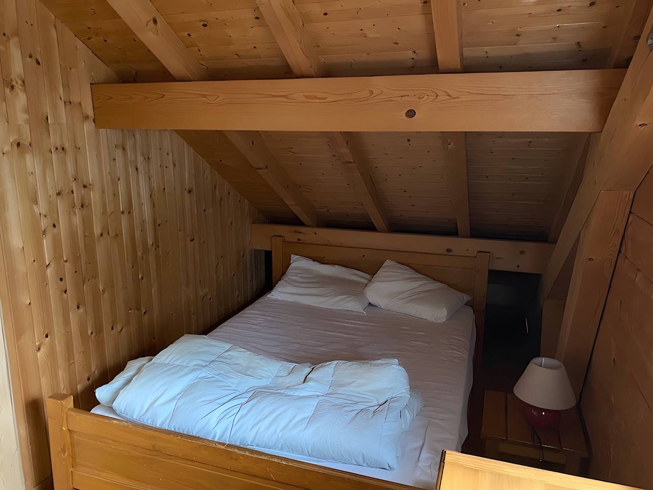 Chalet « 4p Confort - Les Trolles »: vistas a la montaña, terraza privada y Wi-Fi in Verchaix, Region Bonneville