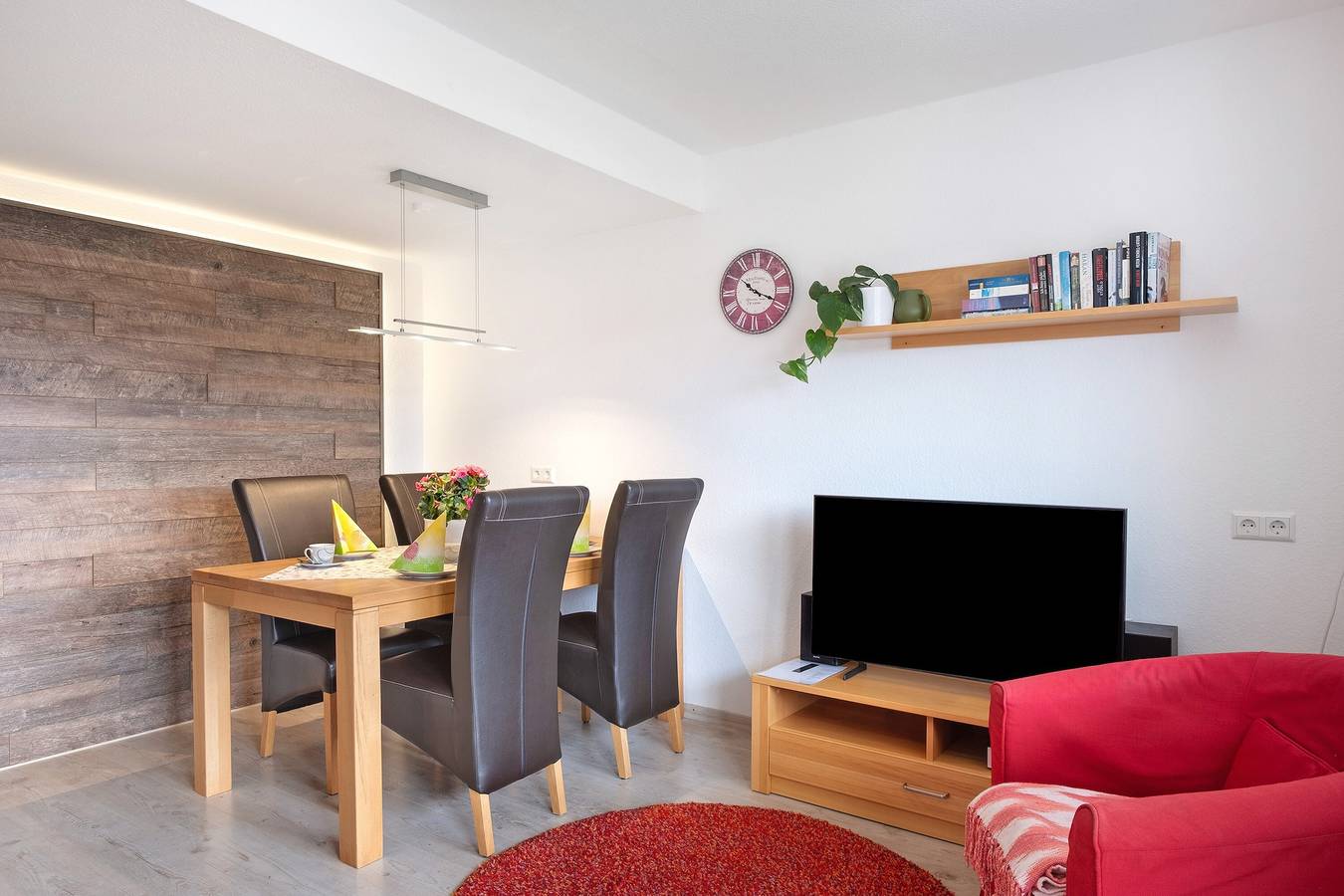 Ganze Wohnung, Ferienwohnung 'Pflumberg, 46qm' mit Privatterrasse, Gemeinschaftsgarten und Wi-Fi in Kappel (Lenzkirch), Lenzkirch