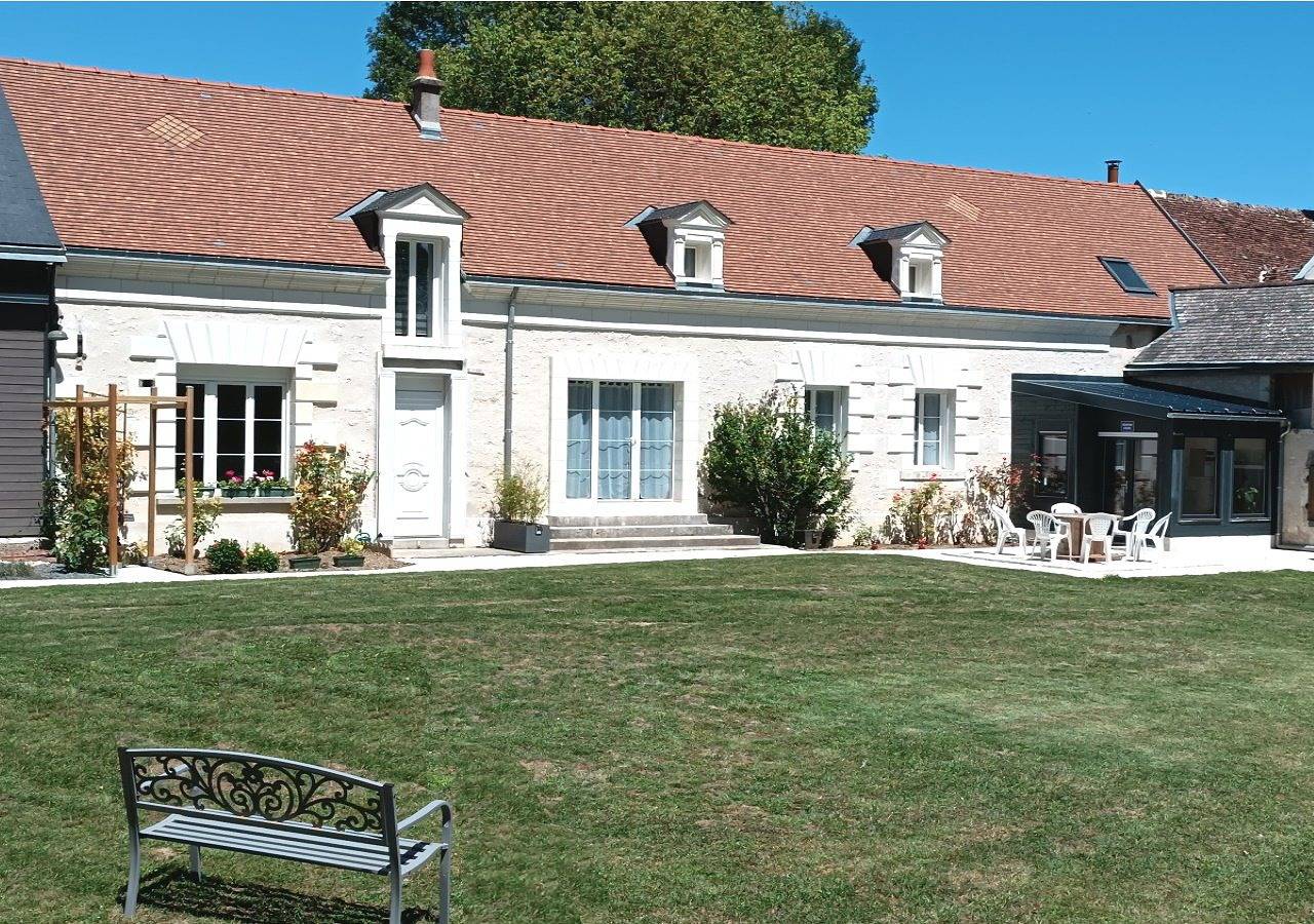 Sur la Route des Châteaux - le Controis en Sologne - La Roseraie in Thenay, Sologne