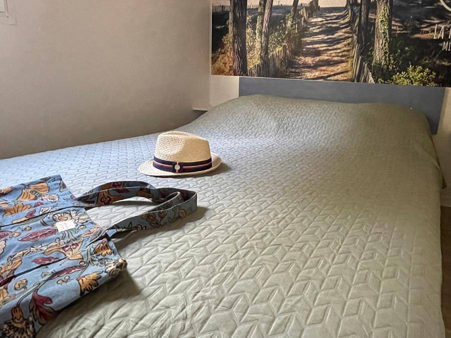 Camping Ushuaïa Villages La Maïade - Mobilheim 4 personen - Family - 25m² - 2 Schlafzimmer - überdachte Terrasse in Mimizan, Côte d’Argent