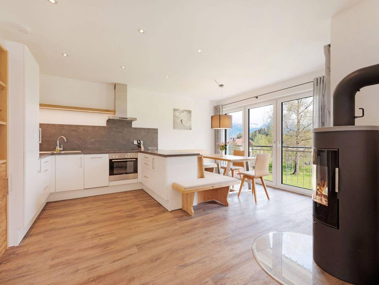 Ganze Ferienwohnung, Schmid Ferienwohnungen - Ferienwohnung 2 Og - 2 Schlafzimmer, Sauna, Balkon in Ofterschwang, Bayerisch Schwaben