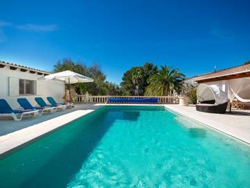 44407 - Casita Las Palmeras in Cala Murada, Manacor für 5 