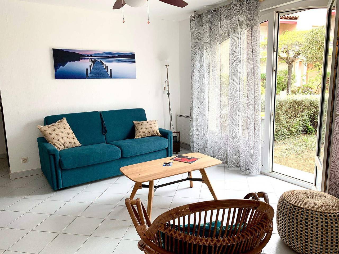 Apartamento entero, La playa a 2 pasos - acogedor apartamento con jardín cerca de Bouzigues in Bouzigues, Côte d'Améthyste