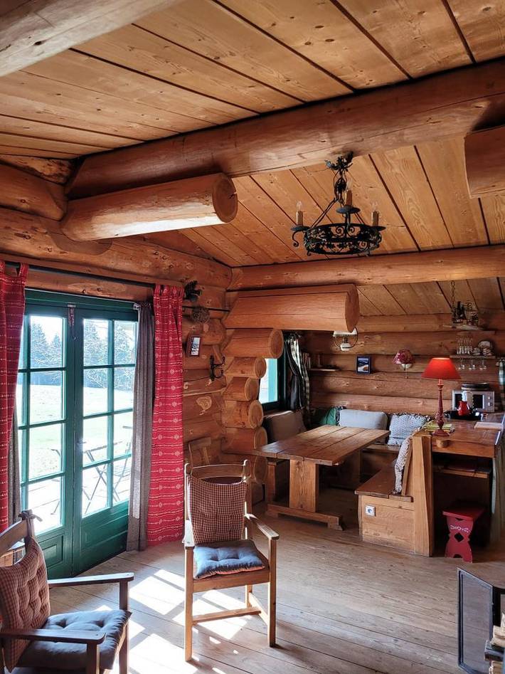 Gîte pour 4 personnes, avec Terrasse ainsi que Jardin et Vue dans Lac de l'Abbaye