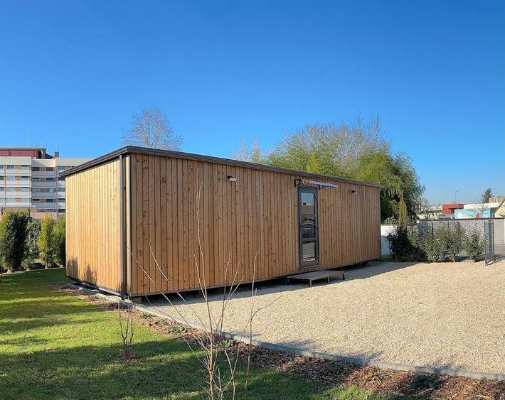 Chalet pour 5 personnes, avec Terrasse et Jardin