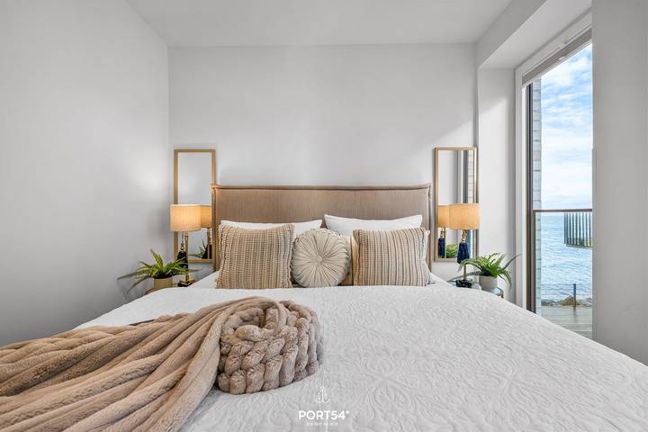 Ferienwohnung für 3 Personen, mit Balkon/Terrasse und Sauna sowie Balkon in Olpenitz - 4