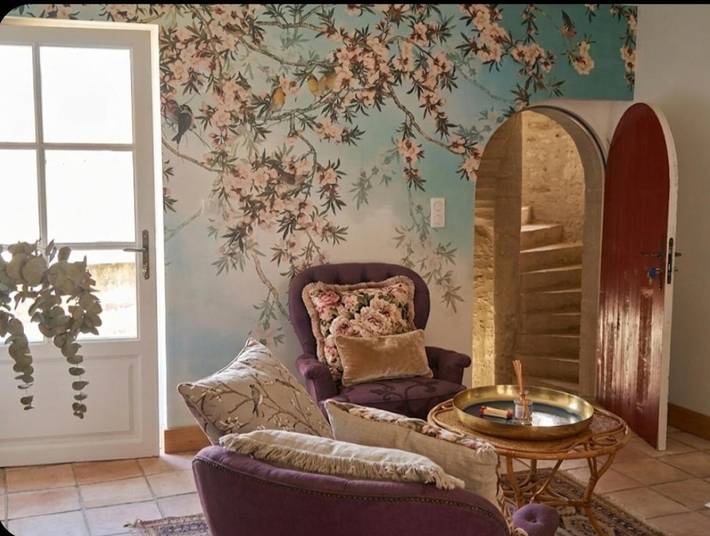 Chambre d’hôte pour 2 personnes, avec balcon ainsi que vue et jardin à Beaucaire - 2