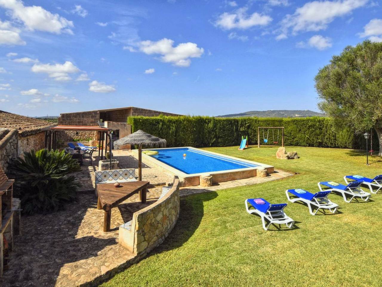Wunderschönes Ferienhaus in Vilafranca De Bonany mit Privatem Pool in Vilafranca de Bonany, Mallorca Inselmitte