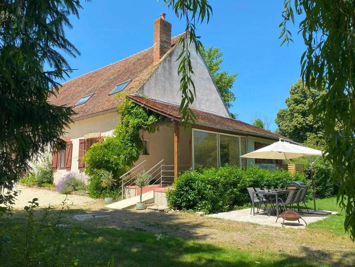 Maison de vacances pour 10 personnes, avec terrasse et piscine