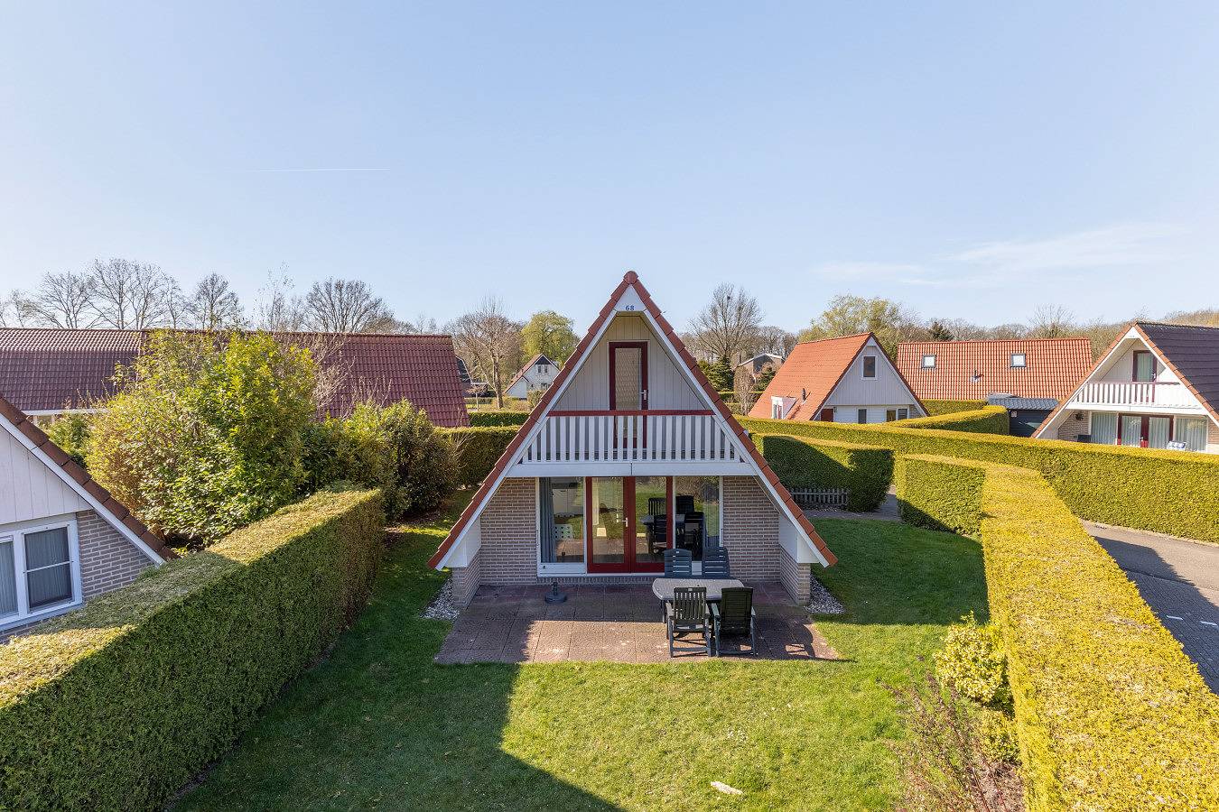 Ferienhaus für 6 Personen mit Balkon/Terrasse in Drenthe
