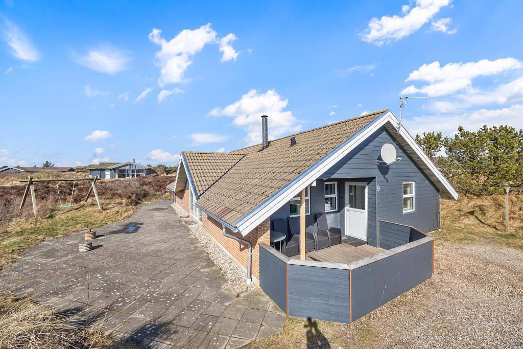 Schönes Ferienhaus mit Schwimmingpool und Whirlpool - für 8 Personen - in Henne Strand in Henne, Filsø See