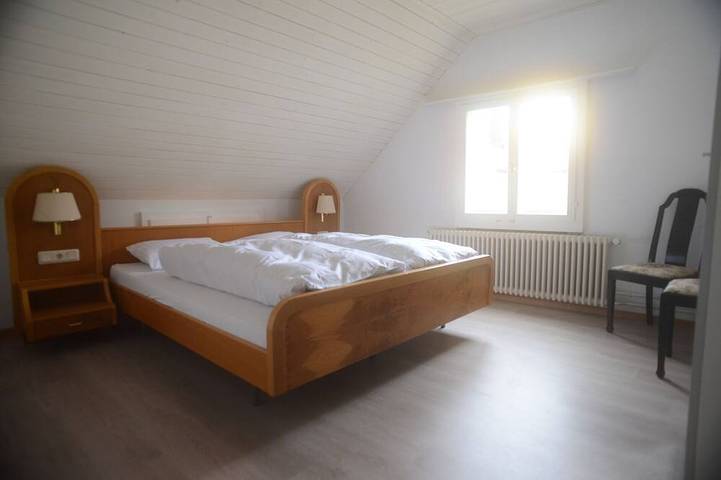 Ganze Wohnung, 2 Minuten vom See entfernt, Seeblick-Appartement mit Balkon. Haustierfreundlich! in Ermatingen, Untersee