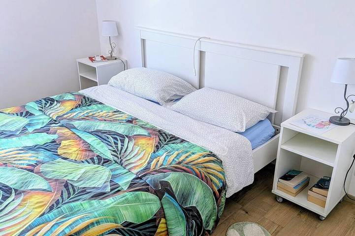 Entire apartment, La Palma: 2 bikes just steps from the sea, hydromassage shower, air condition in Porto Recanati, Adriatic Coast Marken