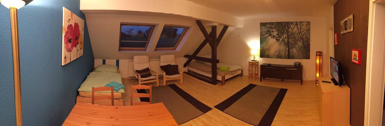 Ganze Ferienwohnung, Appartement/Fewo, Bad, Wc, Wohn/Schlafraum in Zwickau, Chemnitz und Umgebung