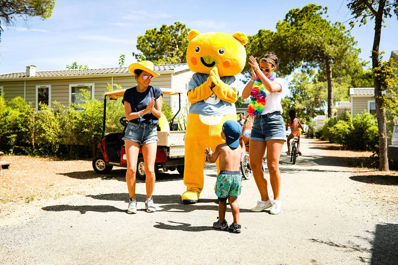Mobilheim Confort Plus 3 Zimmer 4 Personen, Klimaanlage + Tv in Canet (Hérault), Mittelmeerküste (Frankreich)