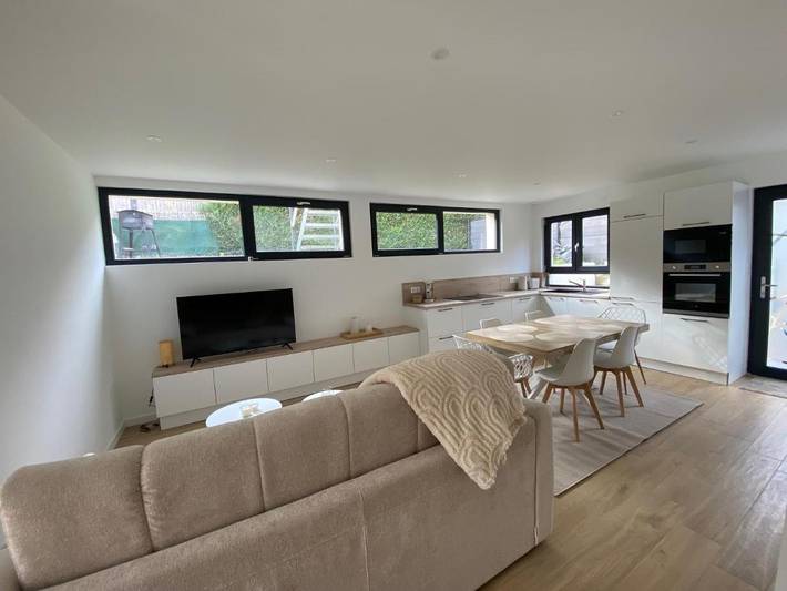 Appartement de vacances pour 6 personnes, avec jacuzzi et jardin