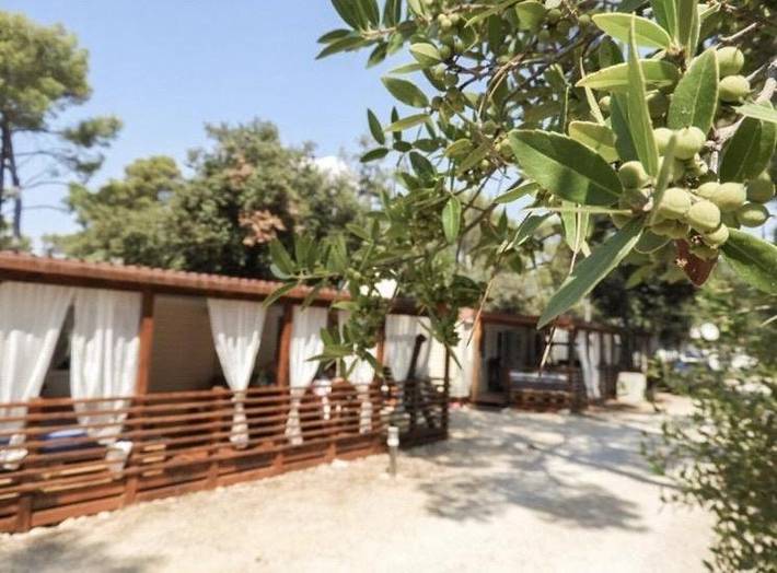 Camping für 8 Personen, mit Garten in Biograd na Moru